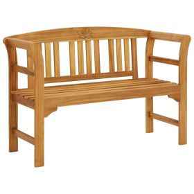 Patio Bench 44.9" Solid Acacia Wood