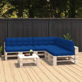 Pallet Sofa Cushions 7 pcs Royal Blue