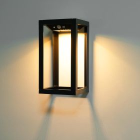 Modern Chinese Outdoor Wall Lamp Waterproof Villa Garden (Option: Two Tone-3.7V)