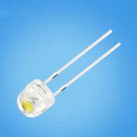 High Brightness Light Emitting Diode (Option: F5 Straw Hat White Light)