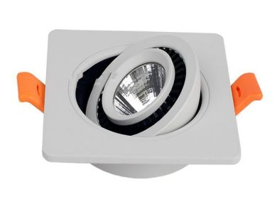 Embedded 360 Degree Dimmable LED Spotlights (Option: 15W Single head-Warm White)