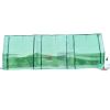 Outoodor mini greenhouse helps to protect plants opening conservatory;  three rooms; XH