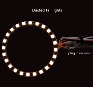 LED Three Color Gradient Tail Light System For 70mm Culvert (Option: 90mm)